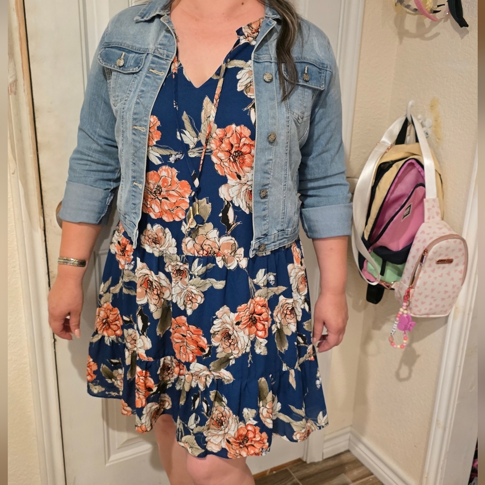 Floral Sleeveless Dress